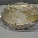 Cake Stand, Metal Round Cupcake Dessert Stand Cake Display Holder Cookies Fruit Serving Tray Decor for Wedding Party Birthday Baby Showers Anniversary (16in, Gold)