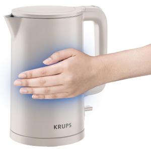 Thermo Protect Kettle, Electric Kettle, Safe to Touch, Full Stainless Steel Inside