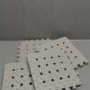 BOWERBIRD Original Anti-Fatigue Shower Stall Mat - Extra Thick and Soft Foam Material Comfortably Cushions Your Feet - Square - 4 Interlocking Tiles