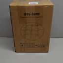 idee-home Papasan Chair Cushion, Circle Papasan Chair Cushion with Corduroy Cover (Without Chair) for Bowl Chair, 48 X 48 Inch, Dark Grey