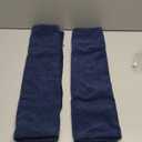 GAWAMAY Decorative Square Throw Pillow Covers 18"x18" Inch Set of 2, Super Soft Chenille Pillows Cover Fall Pillowcase for Living Room Bedroom Sofa Couch Cushion Cover Navy Blue 45x45cm (Only Covers)