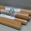 Con-Tact Brand | Self Adhesive Cork Roll 18x4 Feet - Cork Board Roll for Walls Crafts - Thin Cork Sheets with Adhesive Backing - Liner for Cabinets Shelves Drawers Furniture (6 Rolls)