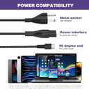 New Slim 65W Laptop Charger Fits for HP Laptop Charger USB C Computer Replacement, Envy x360/Elitebook x360/Spectre x360/Elite x2/Pavilion/Zbook/ProBook, Fast Type C Chromebook Power Cord Adapter