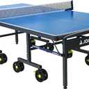 JOOLA NOVA Outdoor Ping Pong Table with Waterproof Table Tennis Net Set - Quick Assembly - All Weather Aluminum Composite Surface - Tournament Quality - Indoor & Outdoor Compatible