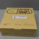 Dog Water Bowl No Spill 70oz/2L Large Capacity Dispenser Non Slip No Splash Bowl Pet Slow Feeder No Drip Dog Water Bowl on Vehicle Slow Water Bowl for Dogs and Cats (White)