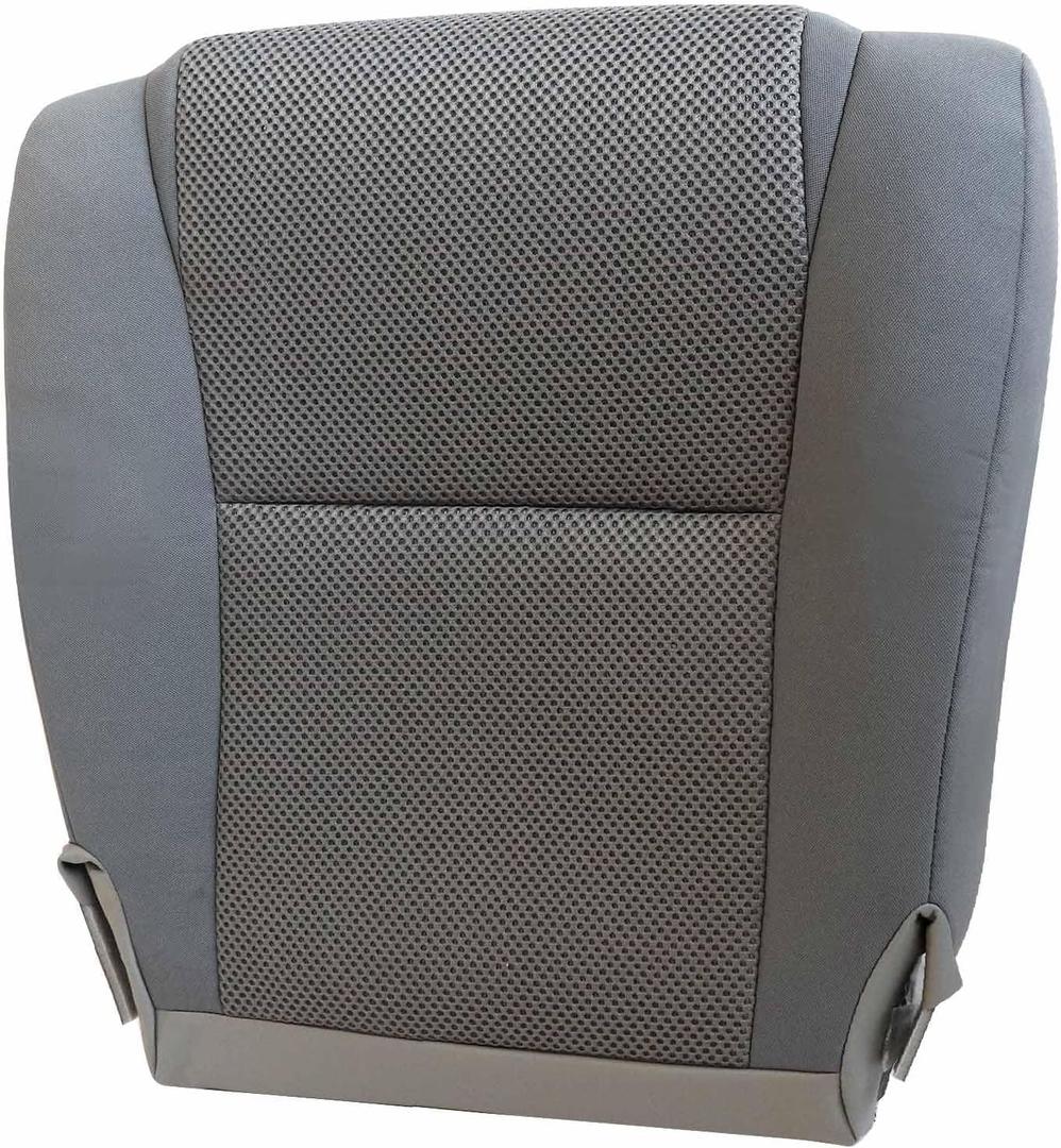 NLQR Front Driver or Passenger Side Bottom Replacement Cloth Seat Cover Gray Compatible with Toyota Tacoma 2009 2010 2011 2012 2013 2014 2015