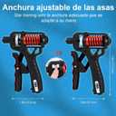 Grip strength trainer, Grip strength enhancer, Adjustable resistance 11-350 pounds (5-160 kilograms),Hand gripper strengthener can quickly strengthen the wrist, forearm and fingers, which is helpful for hand treatment and strength recovery