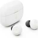 ROSESELSA Ceramics Budget Wireless Earbuds, High-Fidelity Sound, 60ms Gaming Earphones, 35H Playtime with Super Charge, IPX5 Sweat Resistant, Dual Connectivity, Bluetooth 5.3, ENC (White)