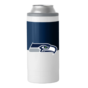 12oz SEATTLE SEAHAWKS SLIM CAN COOLIE, Fits 12oz Slim Cans