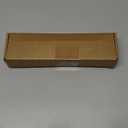 Yosoo Acrylic Straw Holder Storage, Organizer for Kitchen, Counters, and Cupboards with Transparent Adhesive, No Drilling Required