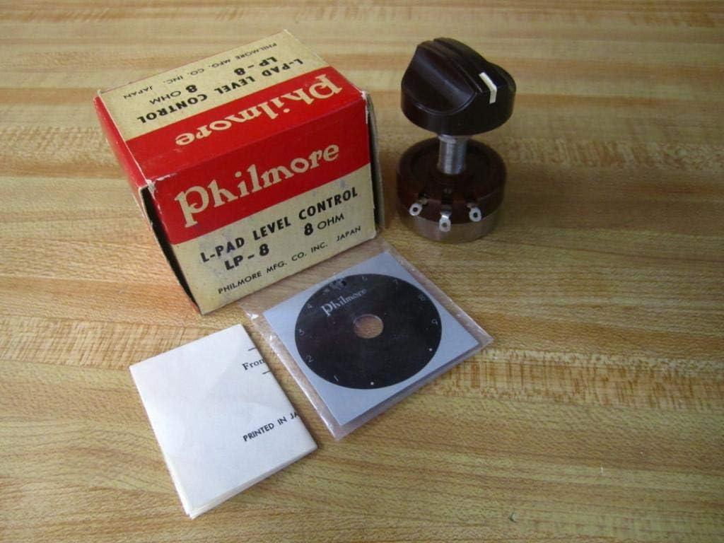 Lp8 Mono L-pad Speaker Volume Control 8w Rms 15w Peak