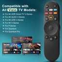 Universal Remote Control for Vizio Smart TV XRT270 XRT260 XRT140 XRT136 FHD 4K QLED UHD Smartcast Quantum Pro D/E/PX/P/M/V Series TV Remotes Replacement