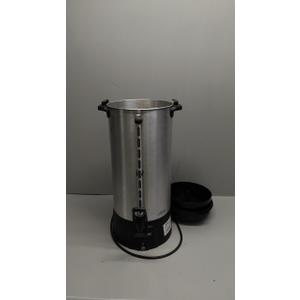 Proctor Silex Commercial 45100R Brushed Aluminum Coffee Urn, 100 Cup Capacity, Fast Brewing, One-Hand Dispensing, Dual Heaters, Commercially Rated, NSF Listed