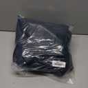 N&Y HOME Extra Long Waffle Weave Shower Curtain with Snap-in Fabric Liner Set, 12 Hooks Included - 71" x 84", Hotel Style, Mesh Top Window, Machine Washable & Water-Repellent - 71x84, Navy Blue