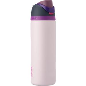 Owala FreeSip Insulated Stainless Steel Water Bottle with Straw for Sports, Travel, and School BPA-Free Sports Water Bottle, 24 oz, Dreamy Field