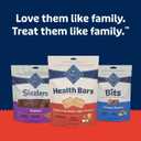Blue Buffalo Health Bars Crunchy Dog Biscuits, Variety Pack, Bacon, Egg & Cheese, Apple & Yogurt, Pumpkin & Cinnamon, 16-oz Bags