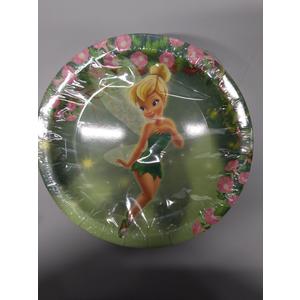 MHkdsai 120 Pcs Fairy Party Supplies 7 Inch 6 styles Fairy Plates Disposable Plates Fairy Party Decorations for Birthday Party Favors, Pack of 2