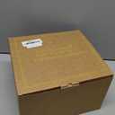 Glass Coffee Canister Set, 2-Piece Coffee Container for Bean Storage, Sealing, Coffee Bar Accessories, Shelf for Kitchen Organization (Acacia wood quality, 1)