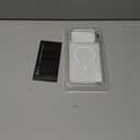 for iPhone 17 Pro Max Case with Stash Lens Stand and 9H Screen Protector, Fit for MagSafe, Military-Grade Drop Protection Phone Case for iPhone 17 Pro Max, 360 Full Protection, Frosted Clear