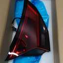 Huray Left LED Inner Tail Light Fit for Nissan Rogue 2021-2024, LH Taillight Tail lamp Rear Brake Lamp Assembly OE Style Replacement for NI2802125 265556RR1A Driver Side