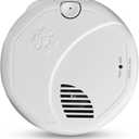 First Alert SM500V, Interconnect Battery-Operated Smoke Alarm with Voice Alerts, 1-Pack, Manufacturing Date: 2025 Aug 26