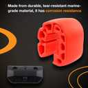 295100418 Snap in Bumpers/Fenders Compatible with Sea-Doo Upgrade Tear Resistant Material Jet Ski Bumpers 295100729