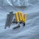 T304 Stainless Screws Set for evertoco Adjustable Flag Pole Bracket Silver