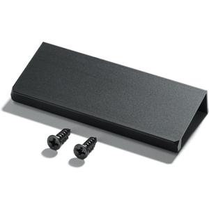 Finger Pulls for Cabinets Drawers - Aluminum Alloy Concealed Handle for Home Kitchen Door Dresser, Easy Installation (2, Black, 80mm/3.15inch)