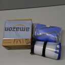 Supet Raised Inflatable Dog Cone Collar to Stop Licking, Soft Dog Cone Alternative After Surgery, Pet Neck Donut Collar for Small Medium Large Dogs (XL(Neck 14"-18"), Solid Blue)