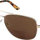 FEISEDY Reader Sunglasses for Men Women Bifocal for Reading Under Sun Glasses B2718