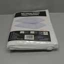 Quilted Pillow Protectors King Pair 20x36 Inches Extra Soft Thick Ultra Plush White Zippered Set of 2 Size Encasement