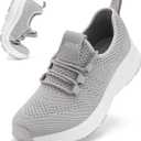 ZOVE Wide Toe Box Shoes Women Extra Wide Width Sneakers Ultra Light Road Running Shoes Non-Slip Tennis Sneakers Breathable Walking Athletic, Size 38