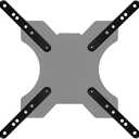 IFCASE Steel Adapter Bracket Convert for Screens 32 to 55 inch LCD LED TV VESA 200x200mm to VESA 400x400mm and 300x300mm (2.0)
