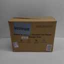 Indestructible Heated Cat House for Outside Winter, 100% Waterproof, Safe Escape Door, Insulated Outdoor Cat Shelter with Heater for Feral Barn Cat Kitty (Forest Green, 12"x16"x18")