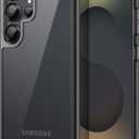 JETech Case for Samsung Galaxy S25 Ultra 5G, Non-Yellowing Shockproof Bumper Protective Phone Cover, Anti-Scratch Hard PC Back (Titanium Black)