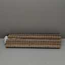 Radiance Cordless Bamboo Roman Shades for Windows - Flatweave Bamboo Blinds for Reduce Bright Light - Easy to Lift & Fold Up Window Shades - Driftwood - 23 in. W x 48 in. L - (02208847E)