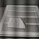 16"W x 16"H [Duct Opening Size] Steel Return Air Filter Grille - Removable Face/Door for 1 inch Filters -HVAC Vent Cover Grill - White [Outer Dimensions: 18 5/8"W X 18 5/8"H]