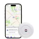2025 GPS Tracker for Vehicles, Cars & Kids–Real-Time Tracking with Worldwide Coverage | No Monthly Fee & No SIM Needed | IP67 Waterproof | Long Battery Life | Compatible with iPhone & Android