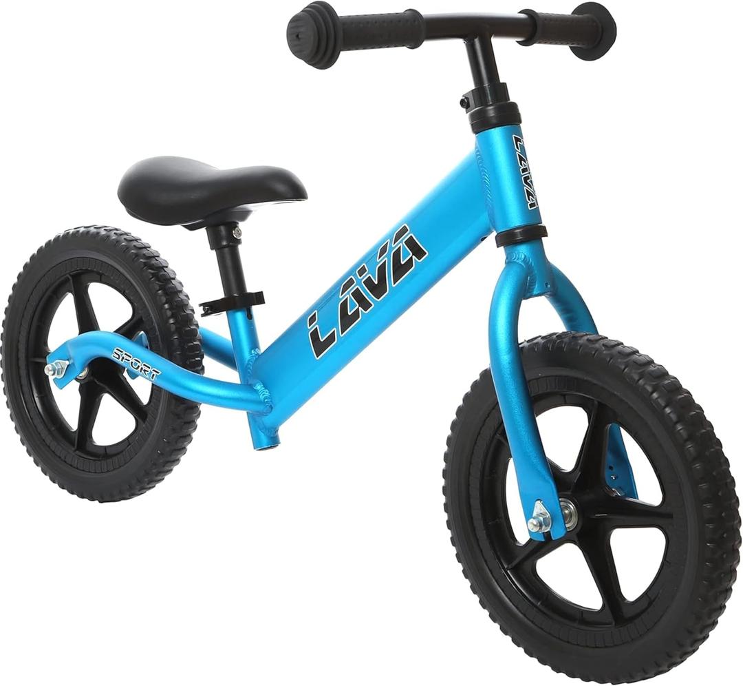 Balance Bike - Lightweight Aluminium Toddler Bike for 2, 3, 4, and 5 Year Old Boys and Girls - No Pedal Bikes for Kids with Adjustable Handlebar and Seat, EVA Tires - Training Bike (Fuji Blue)