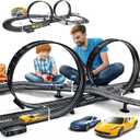 Kids ToyElectric Powered Slot Car Race Track Set Boys Toys for 6 7 812 Years Old Boy Girl Best Gifts