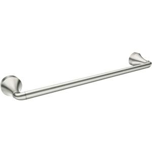Moen Hamden Spot Resist Brushed Nickel 18-inch Single -Towel Bar, MY6218BN