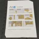 Art3d 2-Pack 48" x 24" Acoustic Wood Panels for Wall, Soundproof Wood Slat Panel for Wall and Ceiling, 3D Fluted Sound Absorbing Paneling for Interior Wall Decor, Living Room, Bedroom - Blackwood