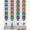K Cup Holder Creative Coffee Pods Storage Stand Vending-Style K Pod Dispenser K Cup Organizer for 28 Pods
