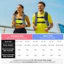 Fragraim Weighted Vest for Women Men - 8lb/10lb/12lb/16lb/22lb/25lb/30lb Weight Vest with Reflective Stripe, Detachable Phone Pouch, Ideal for Walking, Strength Training, Running, Workout, Cardio (Grey)