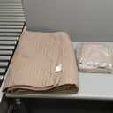 King Quilt Bedding Set,Beige Ultrasonic King/Cal King Quilt Set Reversible Microfiber Bedspread,Lightweight Soft Modern Geometric Coverlet Set for All Seasons(1 Quilt,2 Pillow Shams)