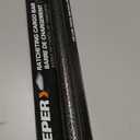 Keeper Adjustable Cargo Bar for Pickup Truck Bed, Ratcheting Cargo Bar, Ideal Work Truck Accessories, Black/Silver, 40"-70" Adjustable Length