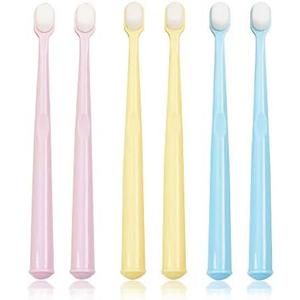 EasyHonor Baby & Toddler Extra Soft Toothbrush for Age 4-12 Years Old, with 10000 Soft Floss Bristle for Baby Gum Care. (5Pcs)