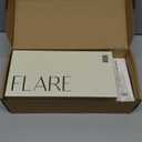 INIA 3-in-1 Skin Tightening Device True Beauty Glow Facial Massager Red Light Therapy for Face and Neck (Black)