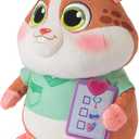 Vida The Vet, Popcorn Talking Plush Toy, 9-Inch Tall Electronic Stuffed Animal with Soft Fur, Music & Phrases Kids Toys for Girls & Boys Ages 3 and up