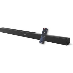SYLVOX Outdoor Waterproof Soundbar for TV, IP65 Bluetooth Soundbar with Remote, 60W Powerful Sound, 3D Surround, HDMI ARC, Wireless Streaming, Wall Mountable, Fits All Outdoor TVs(Elf S2)